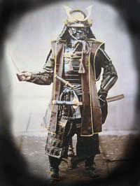 Japanese Samurai warrior